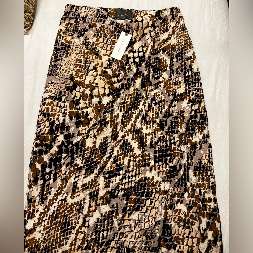 NEW Anthropologie Midi Skirt
